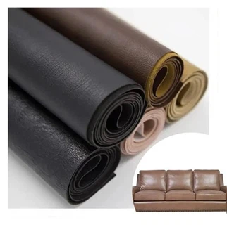 PVC Beige Italian Leather Sofa